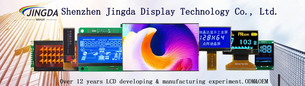 Inverter LCD Screens Solar Power Htn Negative Screen Monochrome 7 Segment UPS Solar Power LCD Display