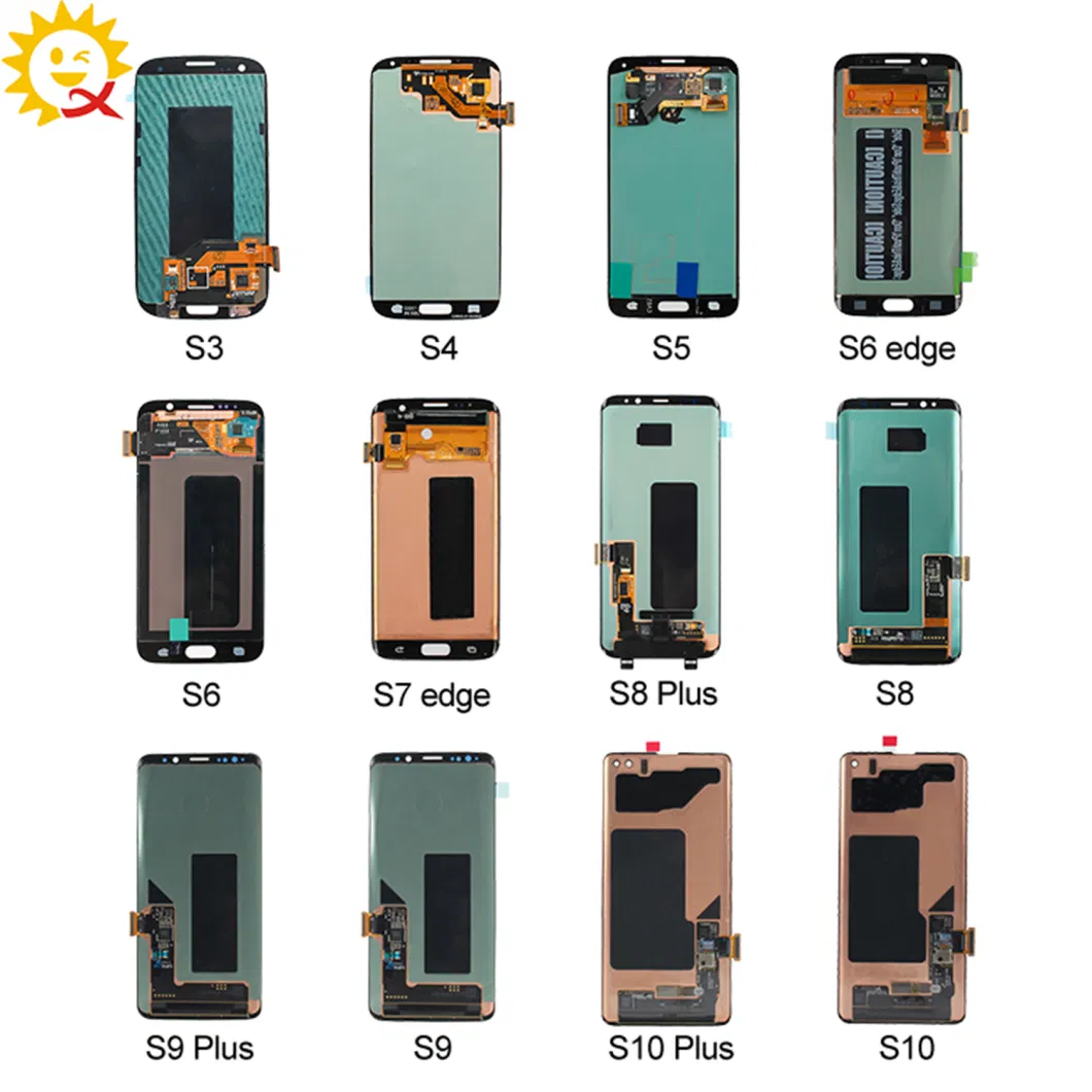 S7 Edge LCD for Samsung for Galaxy S3 S4 S5 S6 Edge Plus S7 Edge S8 S9 S10 S20 Plus S20 Ultra LCD Display Screen