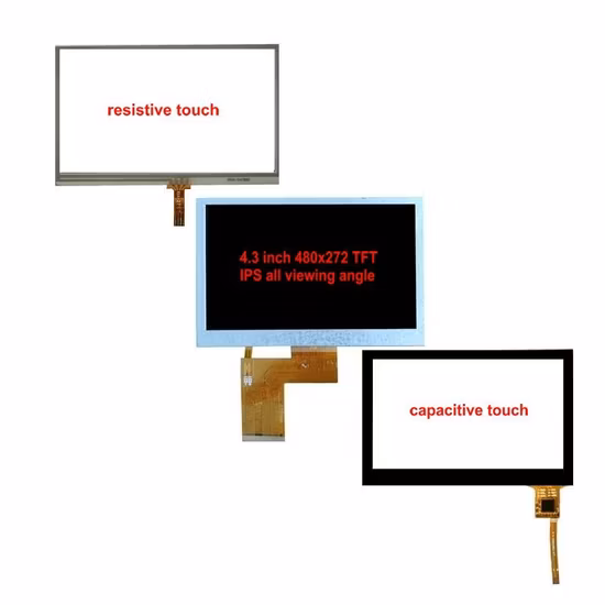 4.3 Inch IPS 480*272 Resolution LCD Display Module Capacitive Touch Screen