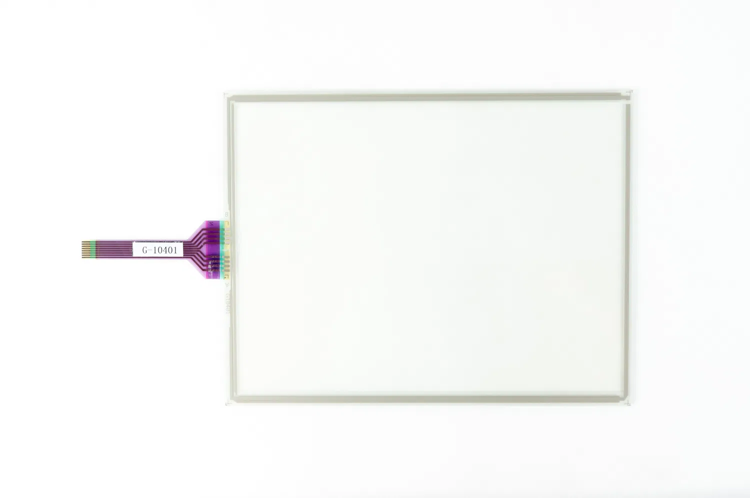 10.4 Inch 5 Wires Resistive Touch Screen Panel Capacitive Touch Glass Customized